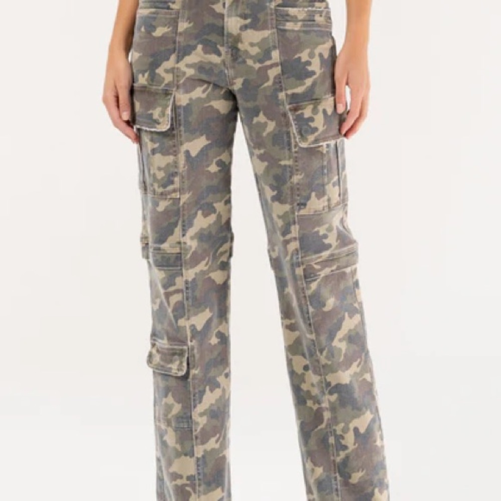 Hidden Tracey Cargo Straight Leg Jeans